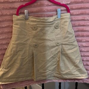 The Children's Place Tan Buttoned Skirt